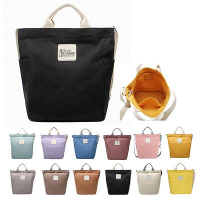 Simple Large-capacity Canvas Tote Bag