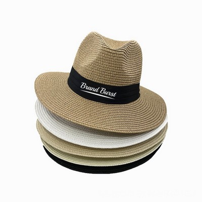 Wide Brim Straw Hat