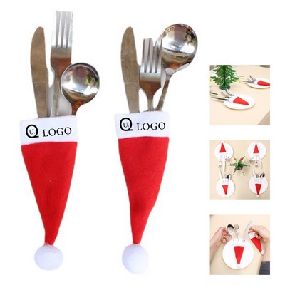 Christmas Knife Fork Cover