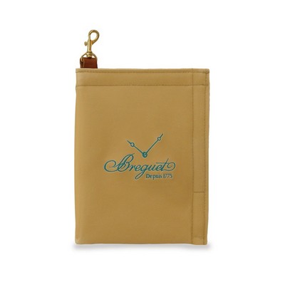 Waxed Canvas Valuables Pouch