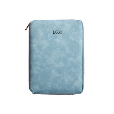 Loose-Leaf Zipper Bag Notebook