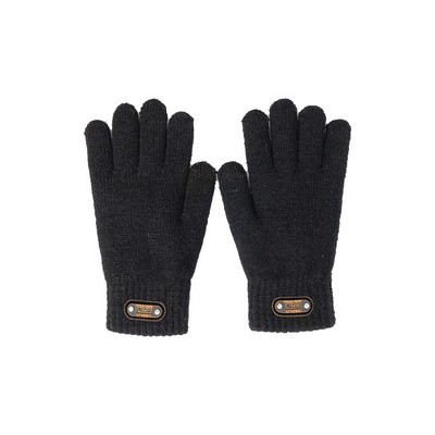 Men's Winter Touchscreen Knit Gloves