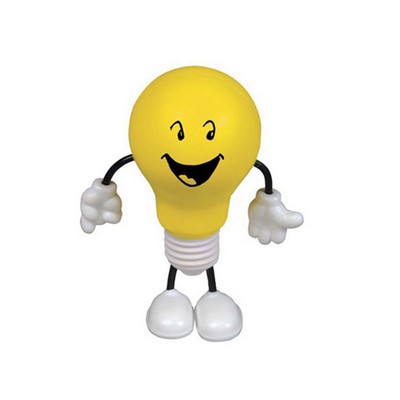 Foam Long-Limbed Light Bulb Stress Ball