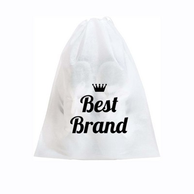 Non Woven Dust Proof Shoe Bag With Rope