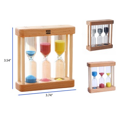 Wooden Sand Hourglass Sets