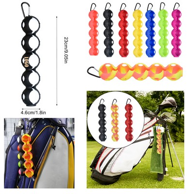 5 Balls Of Golf Silicone Ball Cover