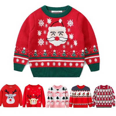 Custom Kids Christmas Sweater