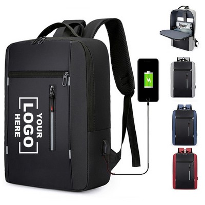 Laptop Backpack with USB Charging Port