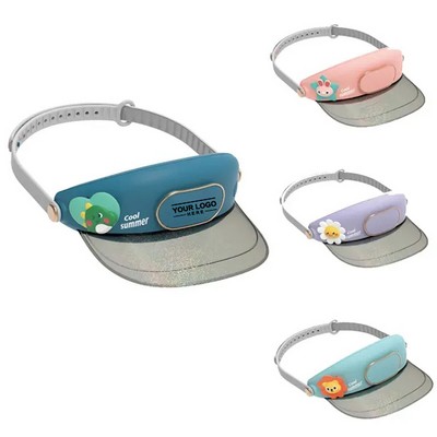 USB Sun Visor Hats With Fan