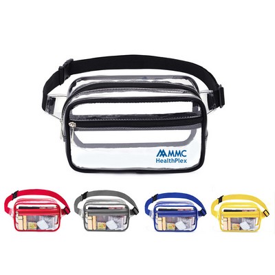 Clear Waist Pack Crossbody Belt Bag