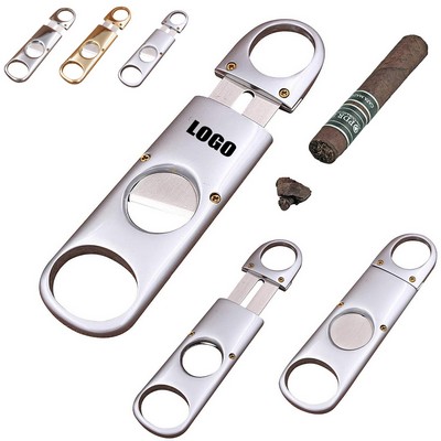 Premium Stainless Steel Single Blade Cigar Cutter