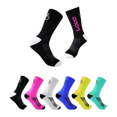 Nylon Mountain Biking Compression Socks