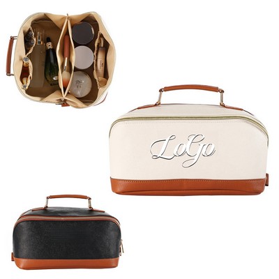 Large-Capacity Makeup And Toiletry Bag