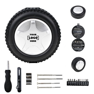 Tire-Shaped Multi-Tool Set