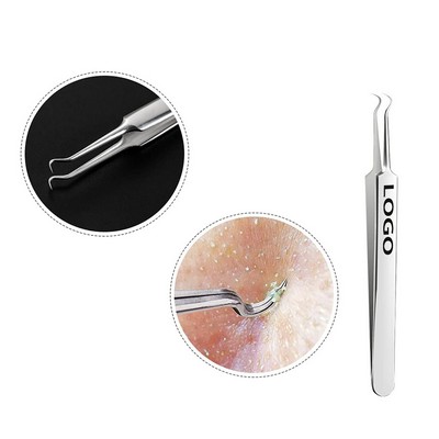 Pimple Popper Curved Tweezer