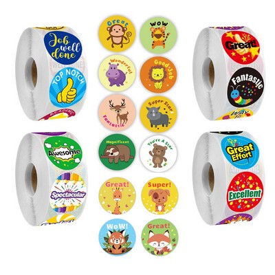 500Pcs Motivational Potty Training Stickers 