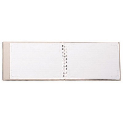 Stock Vinyl 50 Page Guest Book w/ Over 1000 Name Capacity