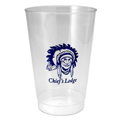 Temporary Unavailable - 12 Oz. Clear Polystyrene Plastic Cups