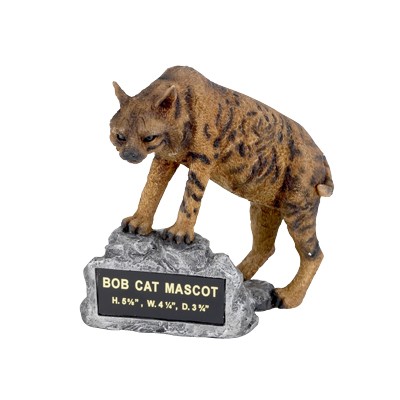 Bobcat Mascot Trophy