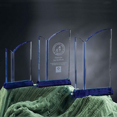 12" Ocean Drive Crystal Award