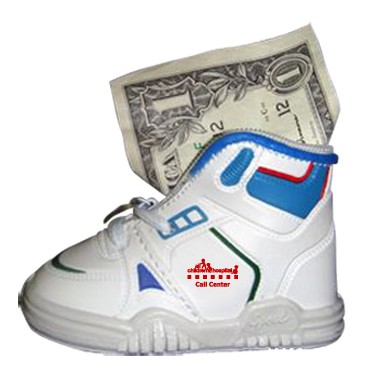 Sneaker Keychain Coin Holder