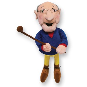 Custom Plush Golfer Auto Dealer Mascot