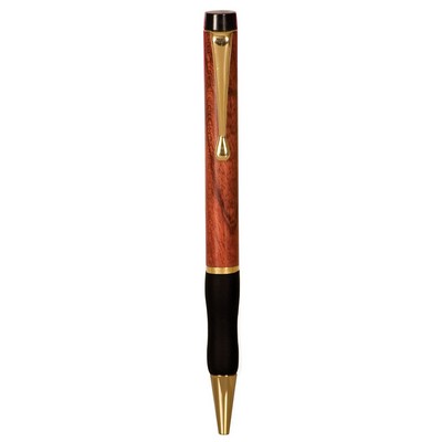 Pen, Rosewood Gripper Pen, Ballpoint