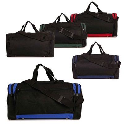 Duffel Bag w/Protruding Pocket