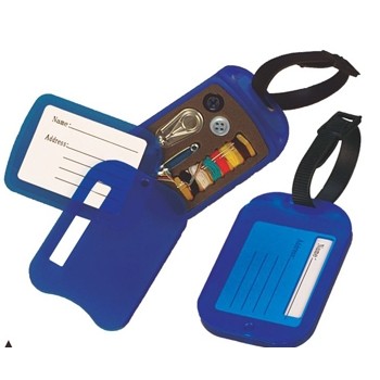 Luggage Tag w/ Sewing Kit