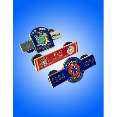 1 3/4" Custom Soft Enamel Citation Service Bar