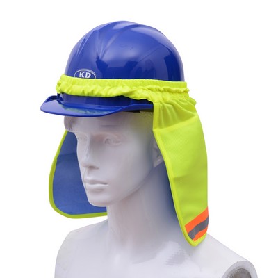 GSS™ Lime Green Hard Hat Birdseye Sun Shield w/PVA Cooling