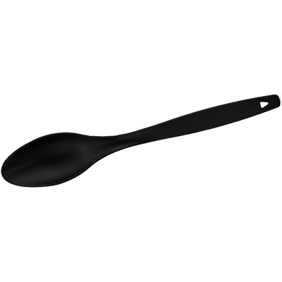 12 inch Solid Spoon Black