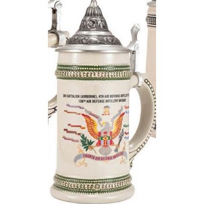 1/2 Liter Army Stein Mug w/Lid