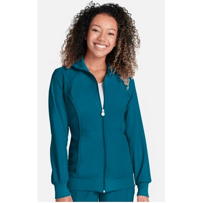 Women's Infinity® by Cherokee® Zip-Front Warm-Up Jacket