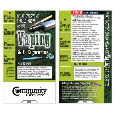 What Everyone Should Know About Vaping & E-Cigarettes Mini Slideguide - Personalized