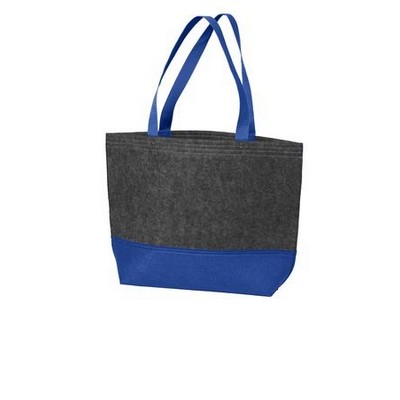 Port Authority® Medium Felt Tote Bag