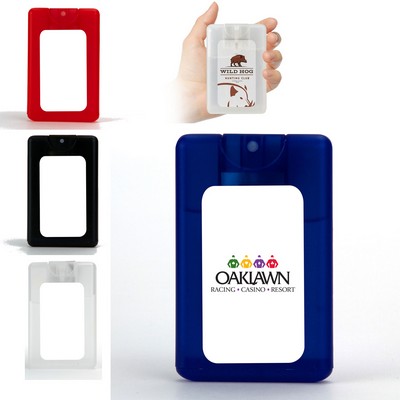 Credit Card Shaped Hand Sanitizer Sprayer