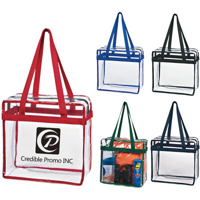 Clear PVC Tote Bag