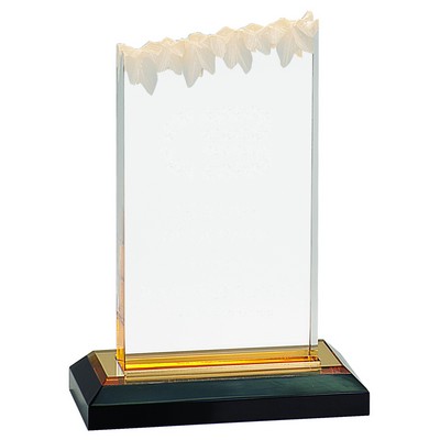 5" x 7" Gold Frosted Impress Acrylic Award