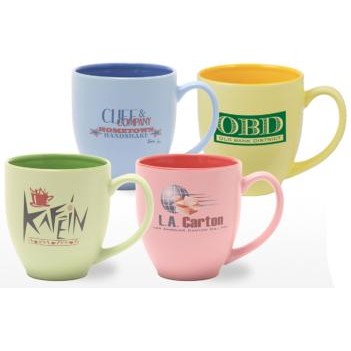 15 Oz. Pastel Matte Bistro Mug (green)