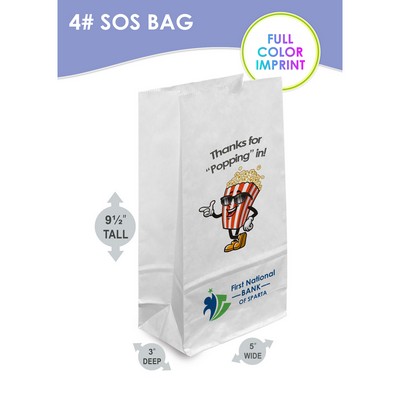 Full Color 4# SOS Bag - Digital Printing