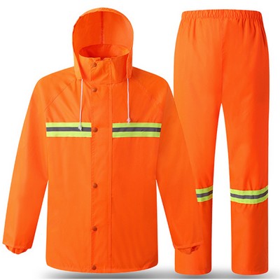 Rain Gear Reflective Safety Rain-suit