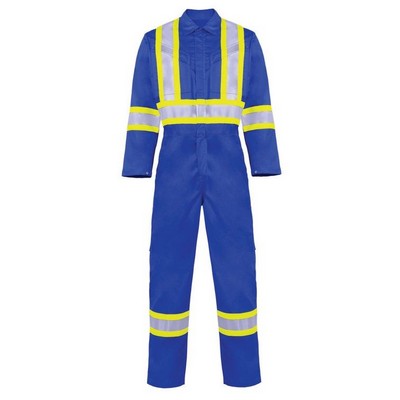 Royal Blue Cotton Plus Fire Retardant Coverall