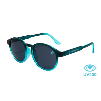 Pantone Matched Retro Round Sunglasses