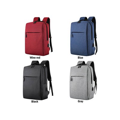 Laptap Backpack with USB Charging Port