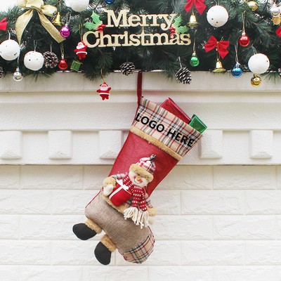 Christmas Socks Gift Bag