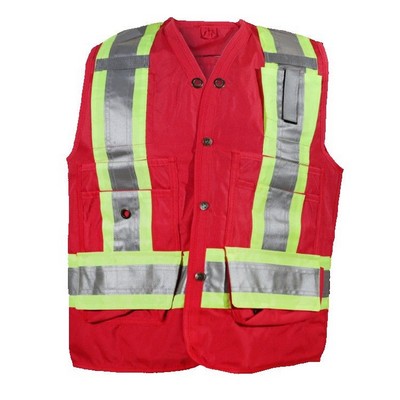 150D Red Econo Surveyor Vest