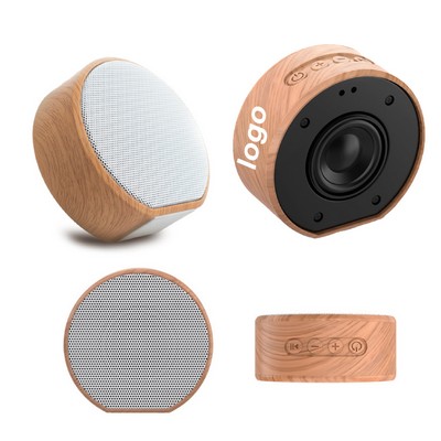 Wood Grain Bluetooth Speaker