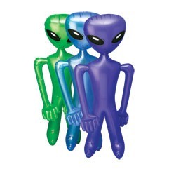 18" Inflatable Alien