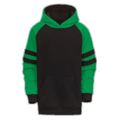 Youth Raglan Stripe Hoodie